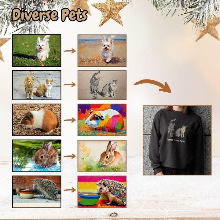 Best Hoodie for Pet Lovers - GetGoodGift™ Personalized Unisex Hooded Sweatshirt